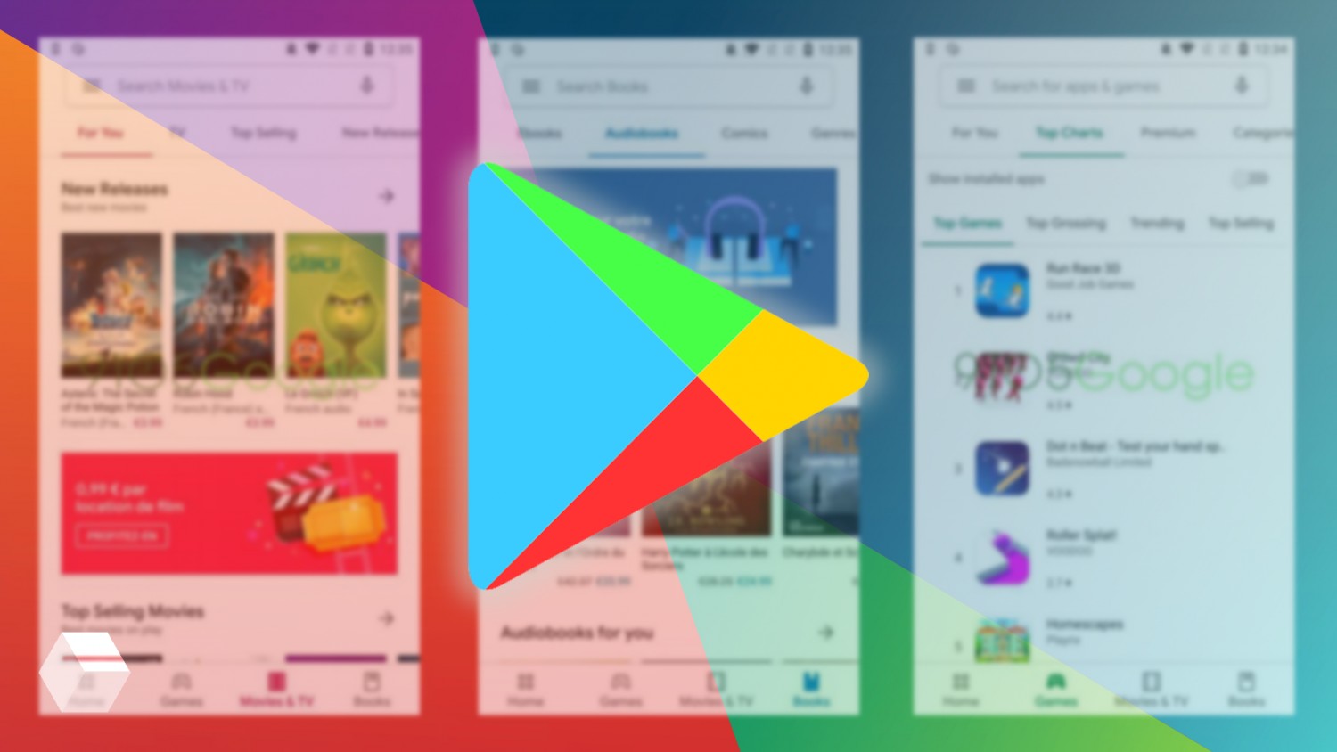 Приложение Google Play обновится с дизайном Material Theme