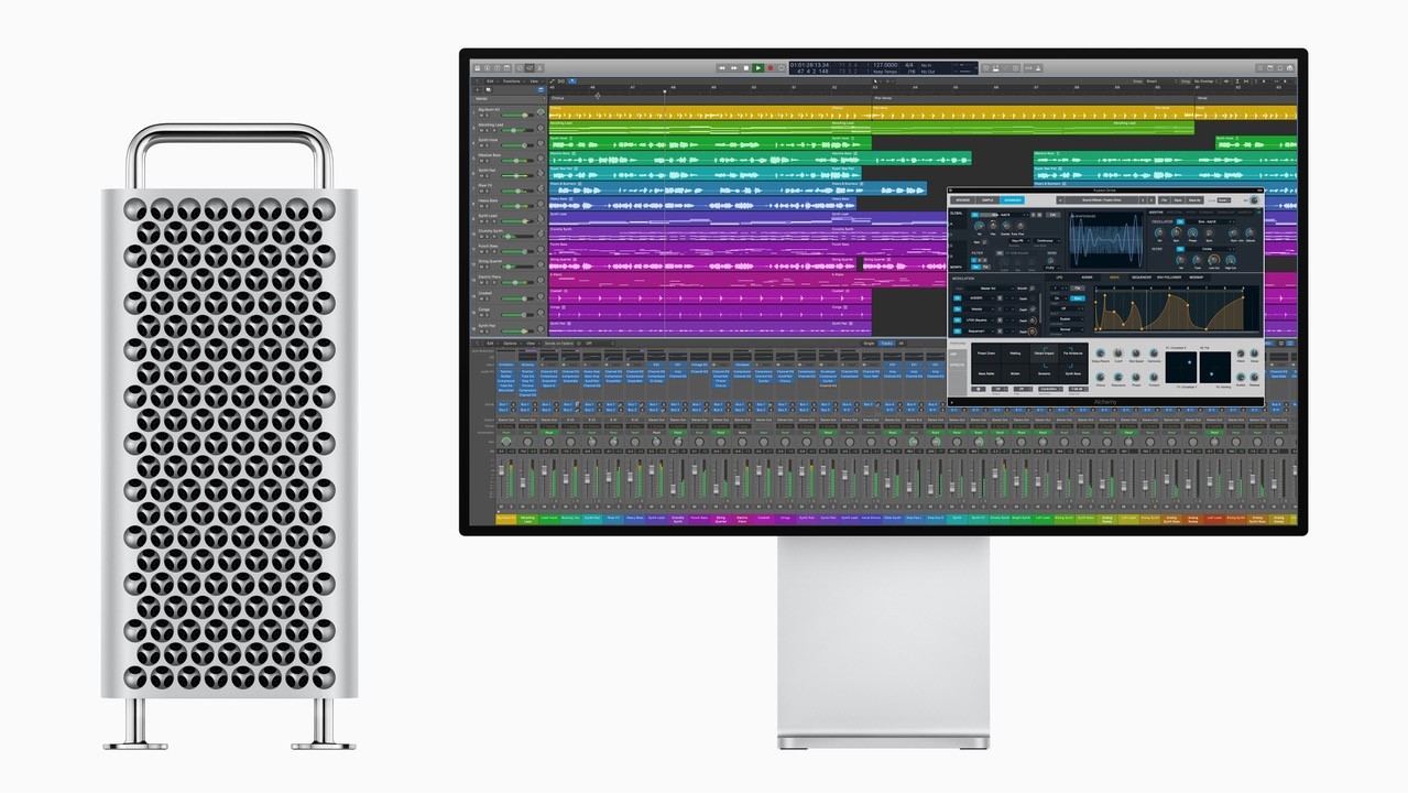 Обновление профессионального приложения Logic Pro X показывает мощь Mac Pro