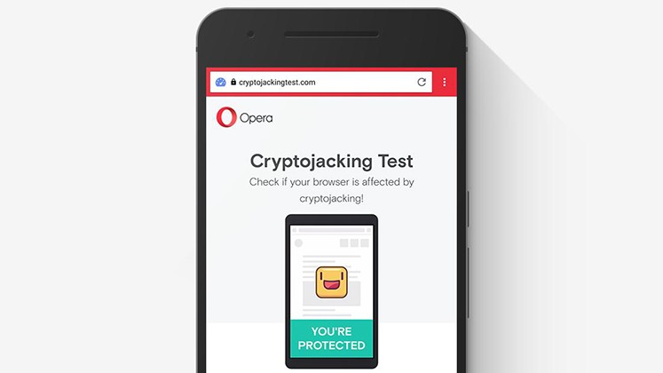 Opera защитит смартфоны от майнинга