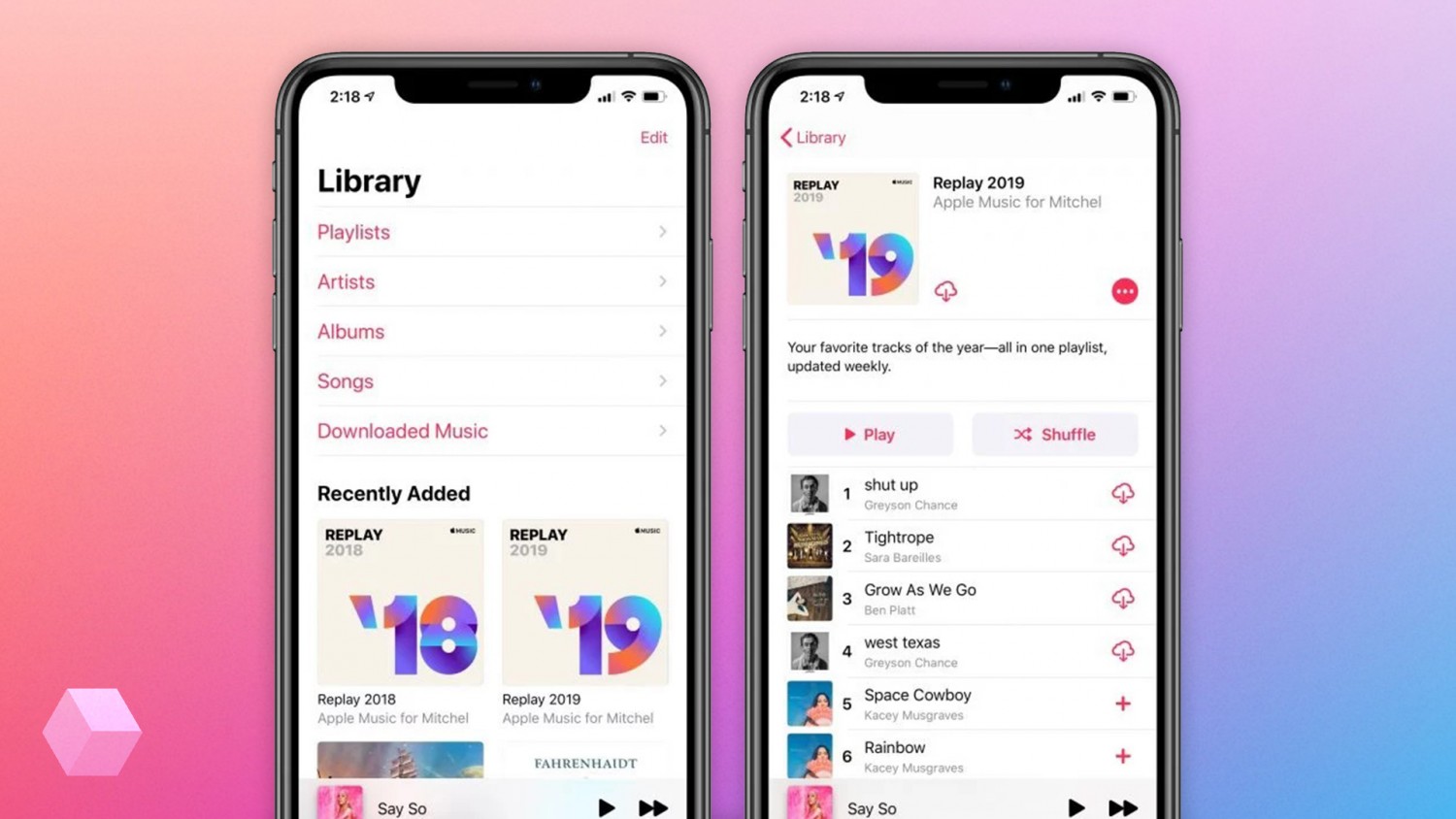 Apple Music представила плейлисты Replay с любимыми песнями для каждого пользователя