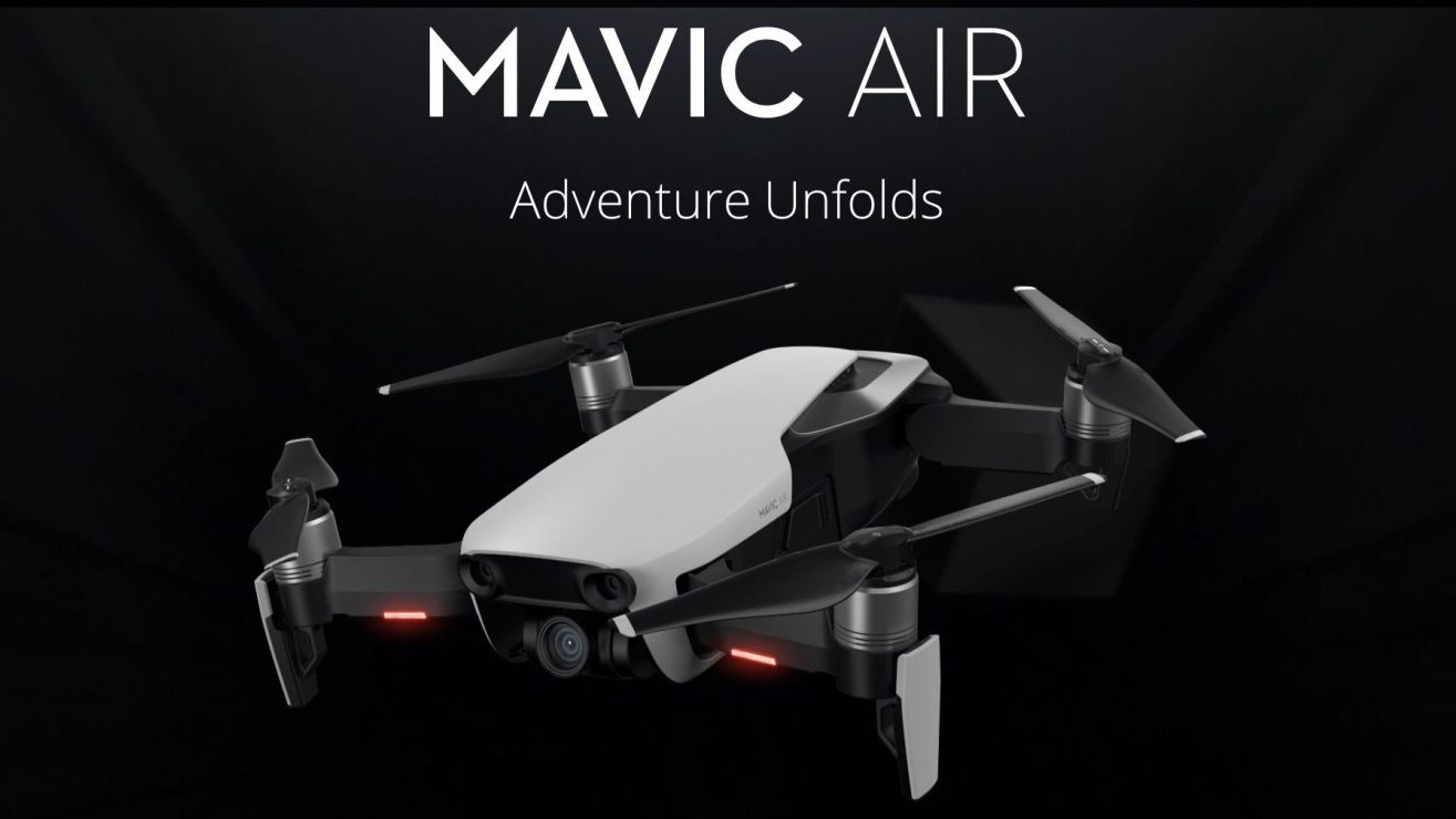 DJI представили складной 4K-дрон Mavic Air