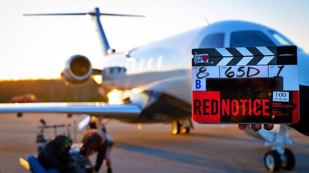 Стартовали съёмки фильма «Красное уведомление» для Netflix