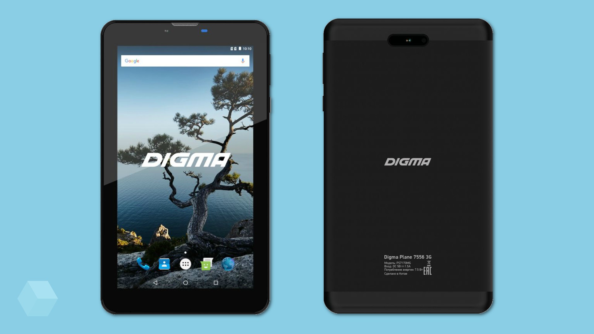 DIGMA презентовала бюджетный планшет с LTE
