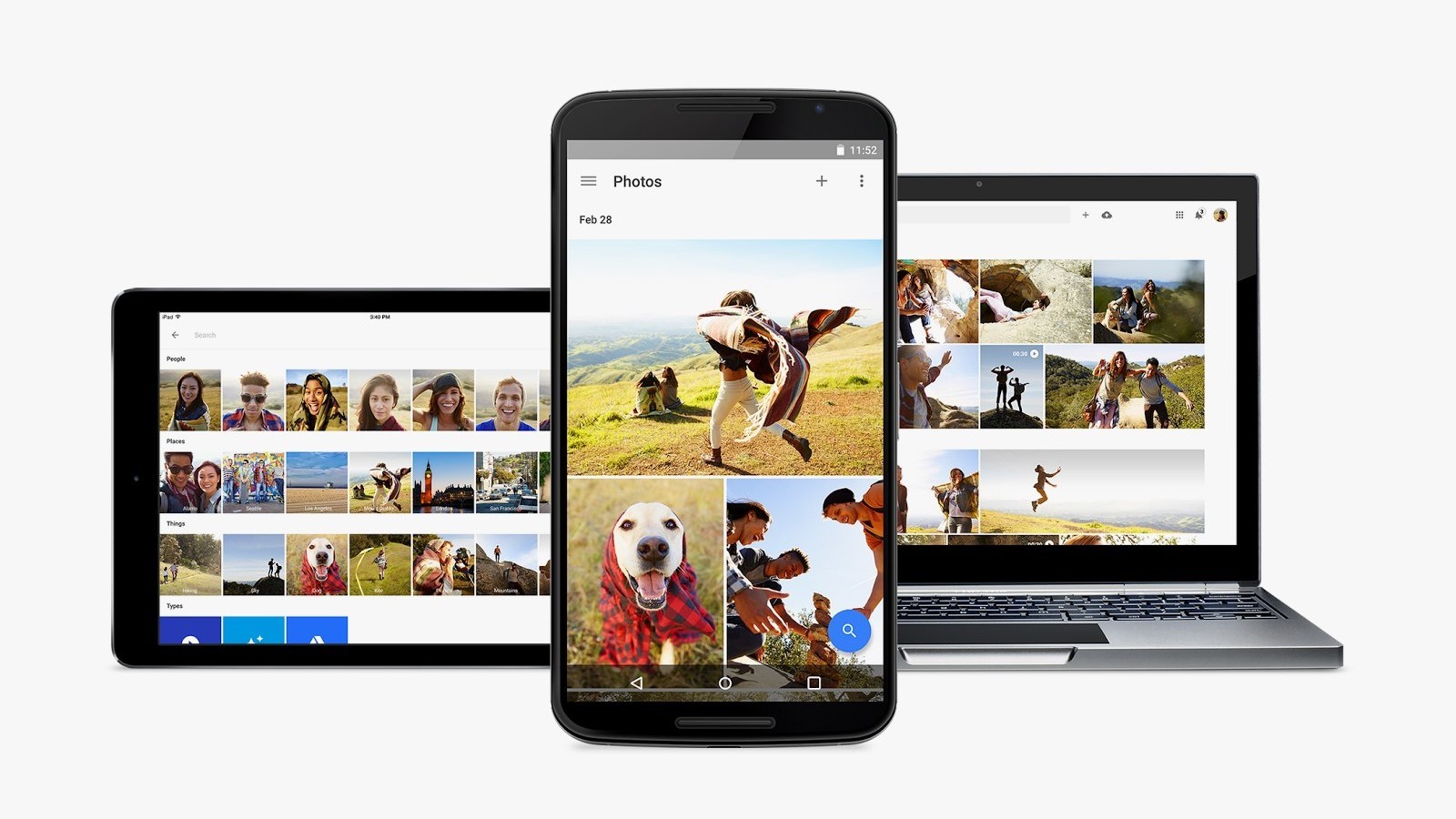 «Google Фото» получили обновлённый Material UI