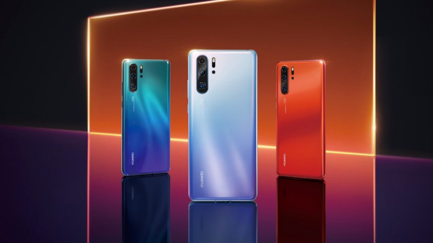 Официальные рендеры флагмана Huawei P30