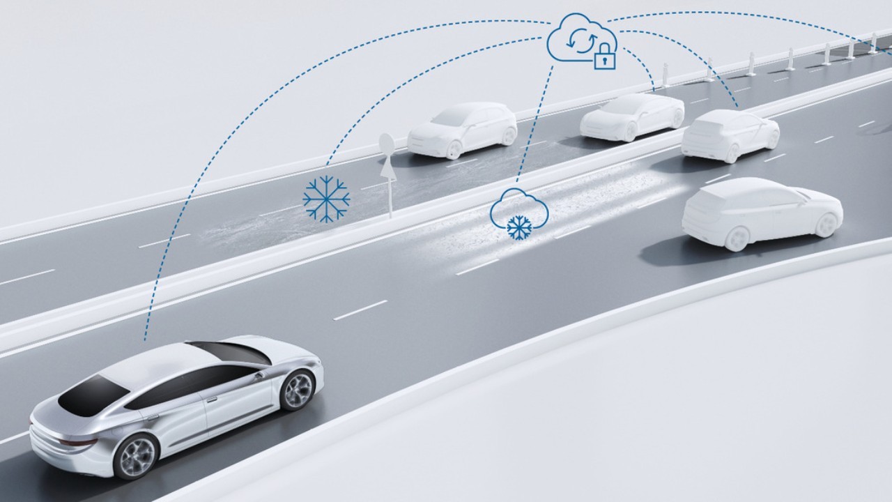 Bosch представила систему предупреждения беспилотных автомобилей