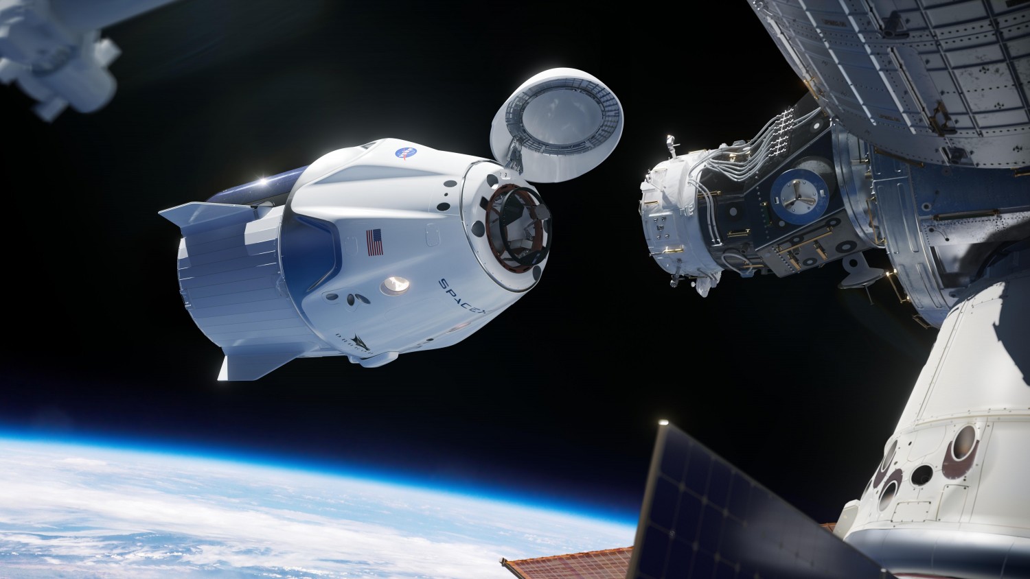 SpaceX запустила онлайн-симулятор стыковки Crew Dragon с МКС