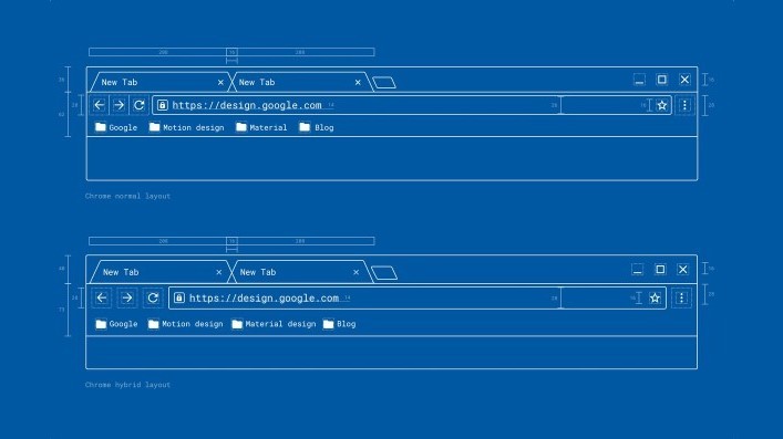Google Chrome получит интерфейс в стиле Material Design 2 в этом году