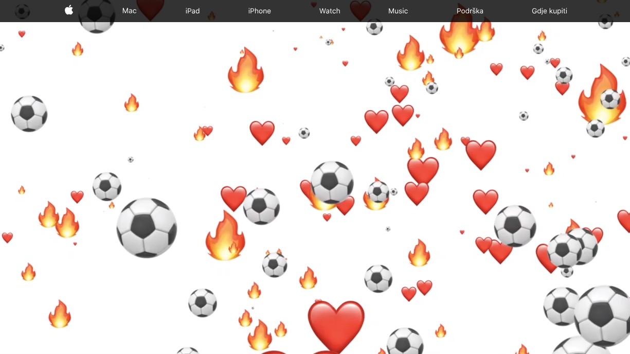 Apple обновила сайт в преддверии финала Чемпионата мира по футболу