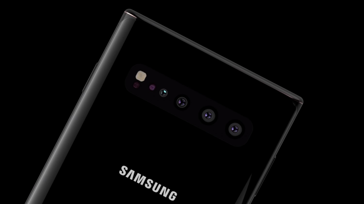 Концепт Samsung Galaxy Note 10 с 5G и четырьмя фотосенсорами