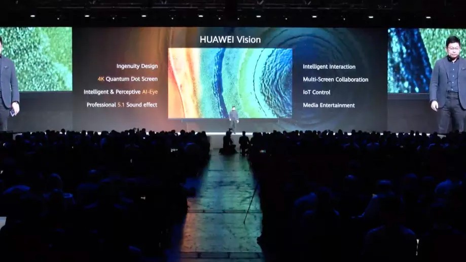 Телевизор Huawei Vision — с разрешением дисплея 4K и ИИ-технологиями
