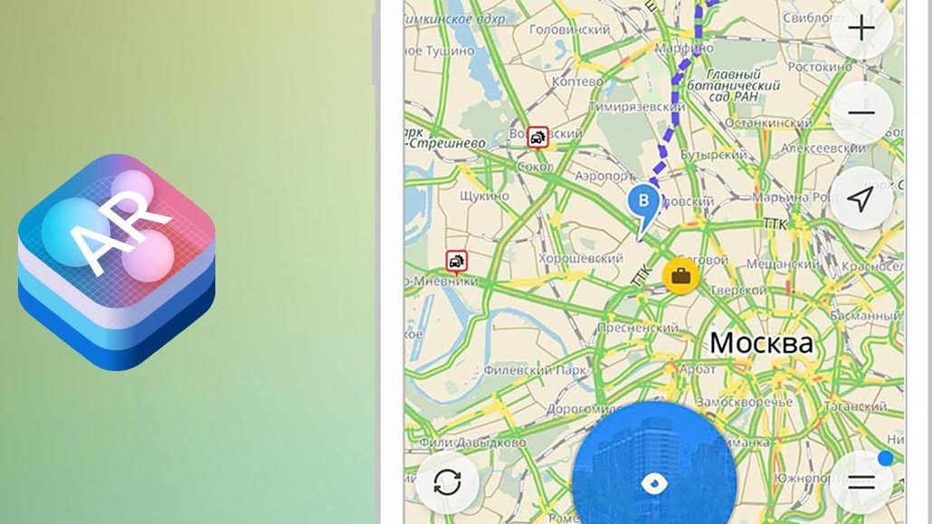 «Яндекс.Карты» получили туристический AR-гид с достопримечательностями Петербурга
