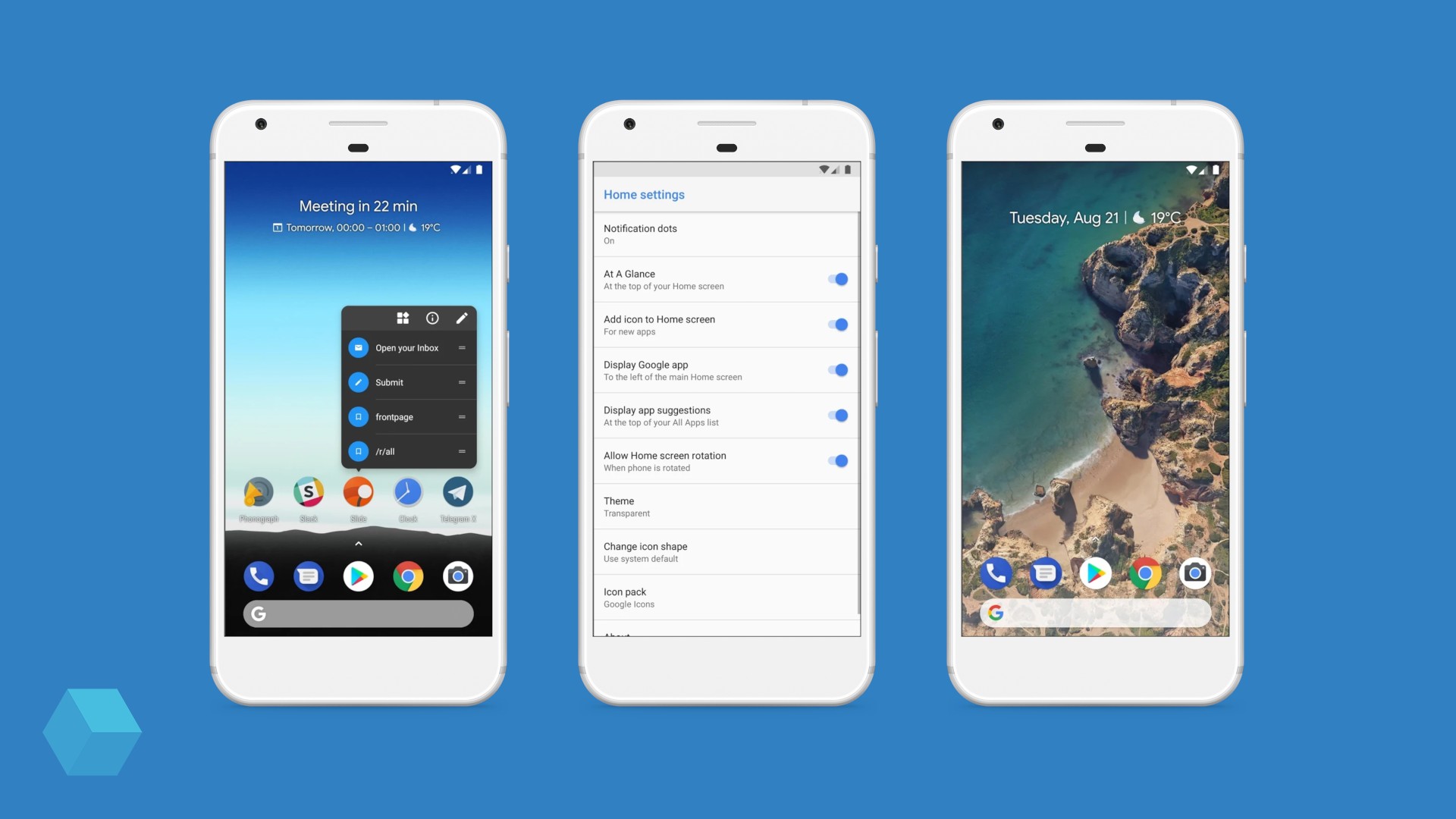 Pixel Launcher для сторонних устройств появился в Play Маркете