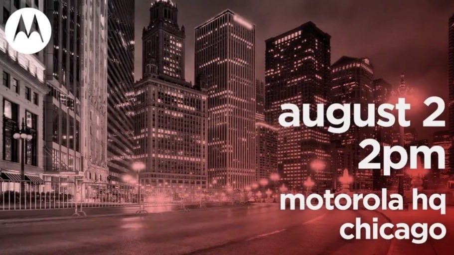 Motorola назначила масштабную презентацию на 2 августа