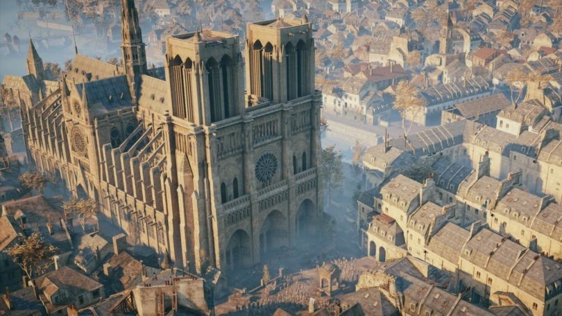 В восстановлении Нотр-Дама могут помочь модели из Assassin’s Creed Unity