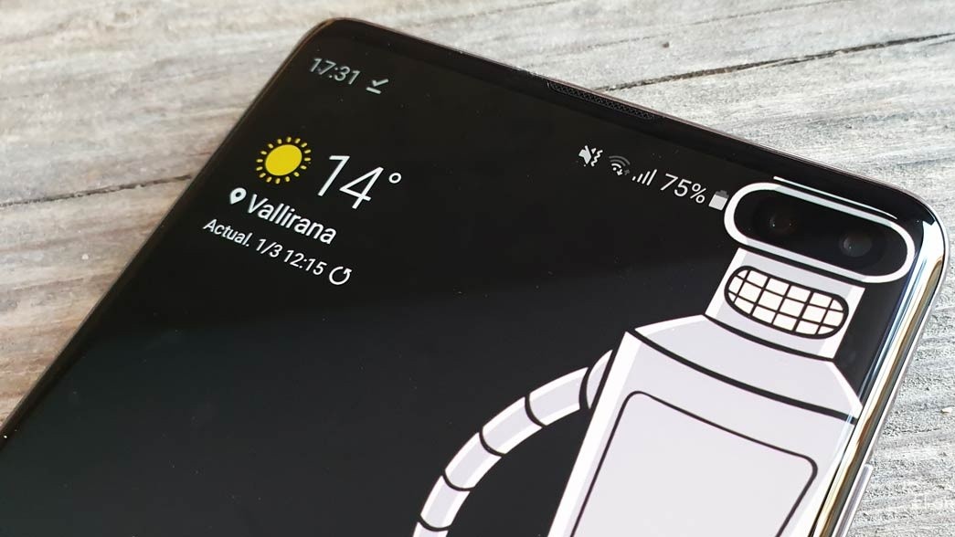 Новое приложение Hidey Hole с обоями для маскировки выреза в Samsung Galaxy S10