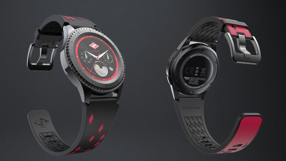 Samsung представила футбольную версию часов Gear S3 Spartak Edition