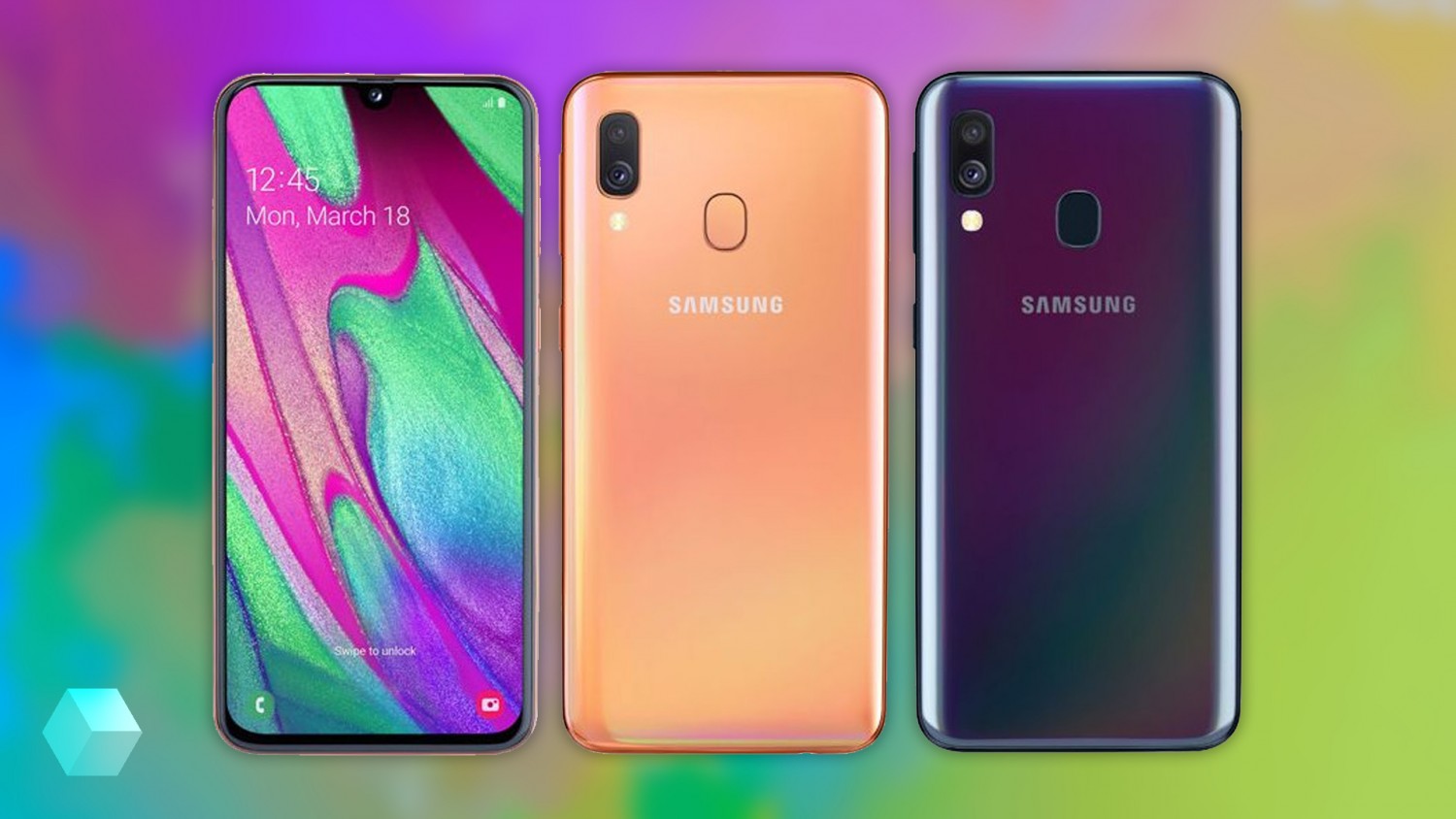 Samsung Galaxy A40 с дисплеем Infinity U и двойной камерой