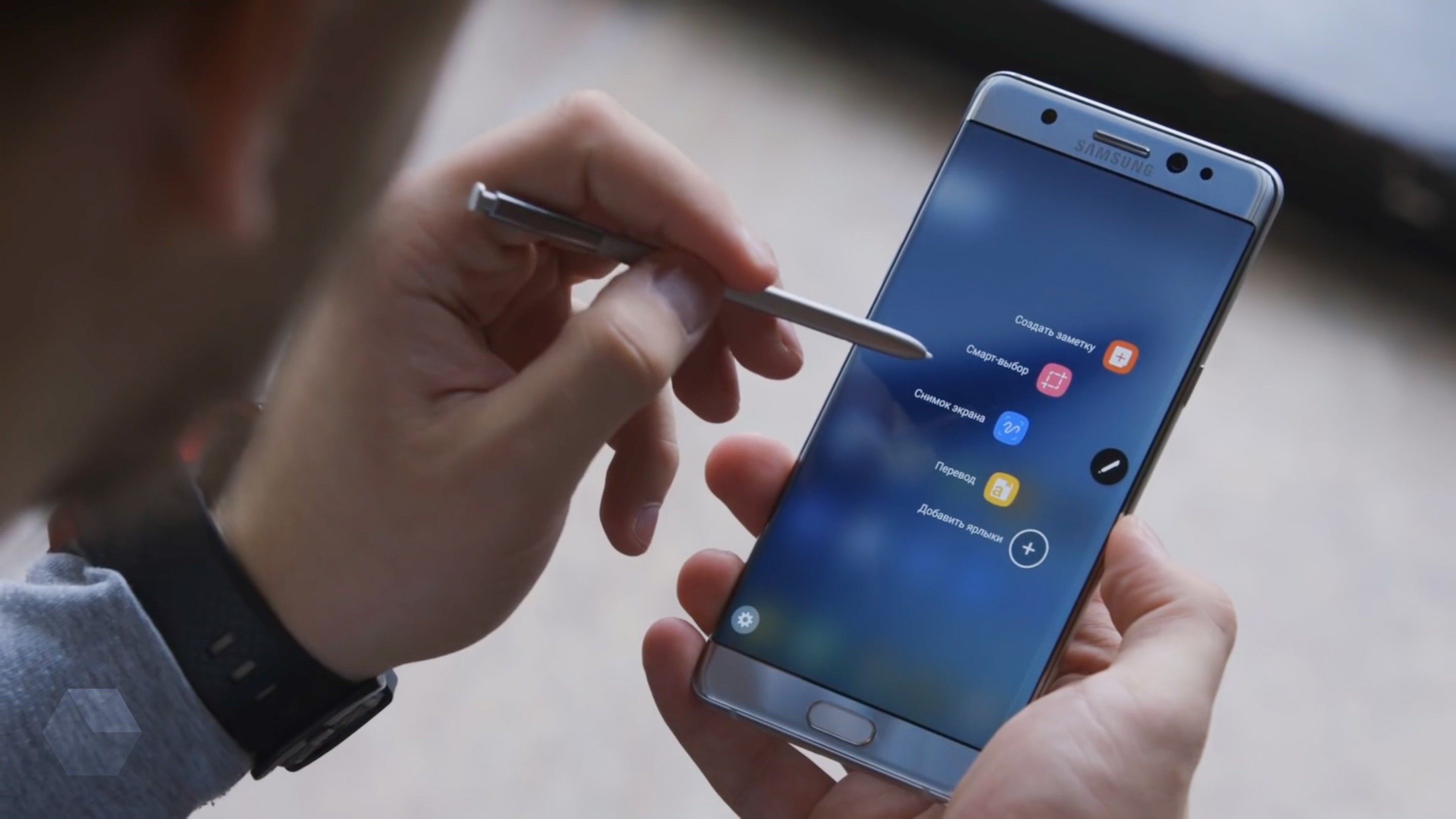 Galaxy Note 9 показался во всей красе