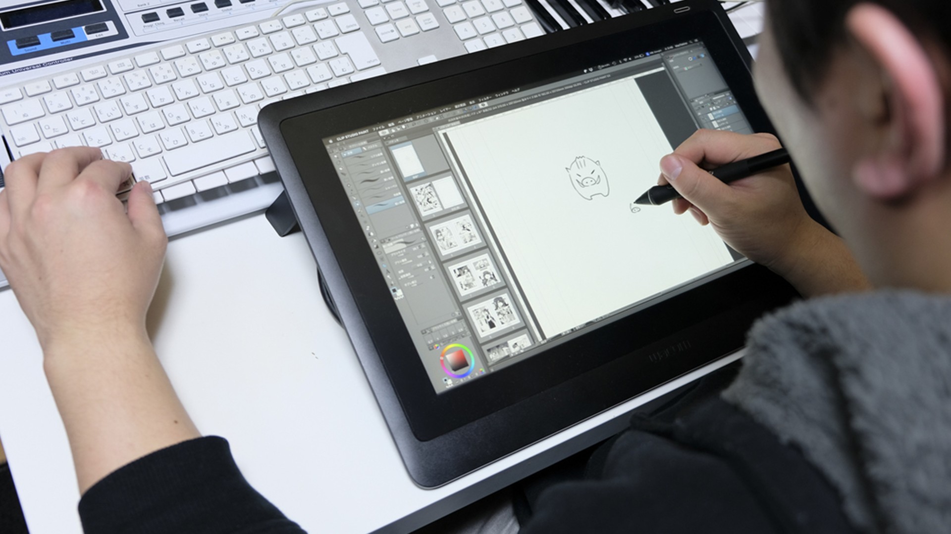 Wacom представила доступный перьевой дисплей