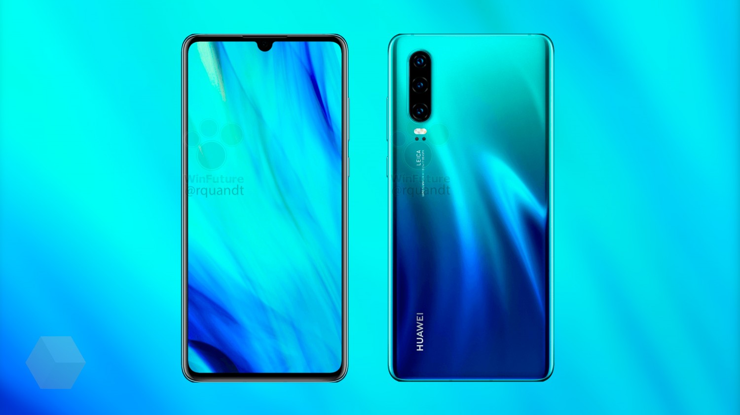 Раскрыта стоимость Huawei P30 и P30 Pro