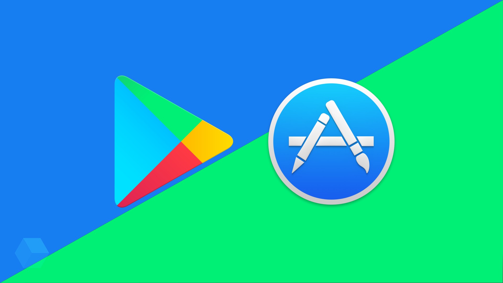 Play Маркет опережает App Store на 160% по числу загрузок