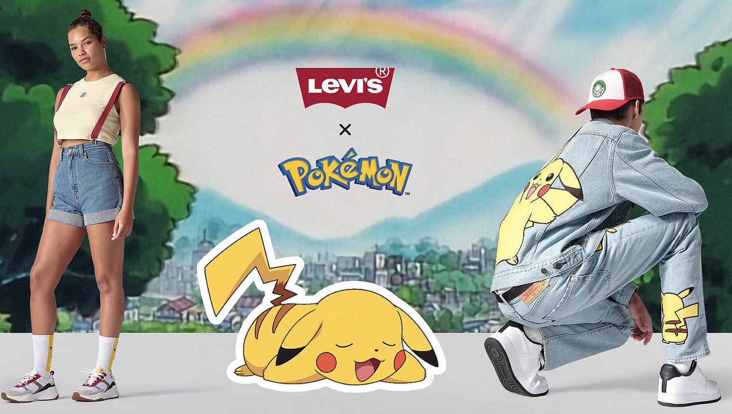 Levi's выпустила коллекцию одежды в честь 25-летия франшизы Pokémon