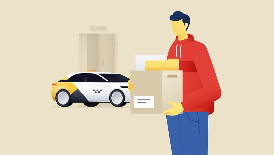 «Яндекс.Такси» запускает сервис доставки посылок через своих водителей