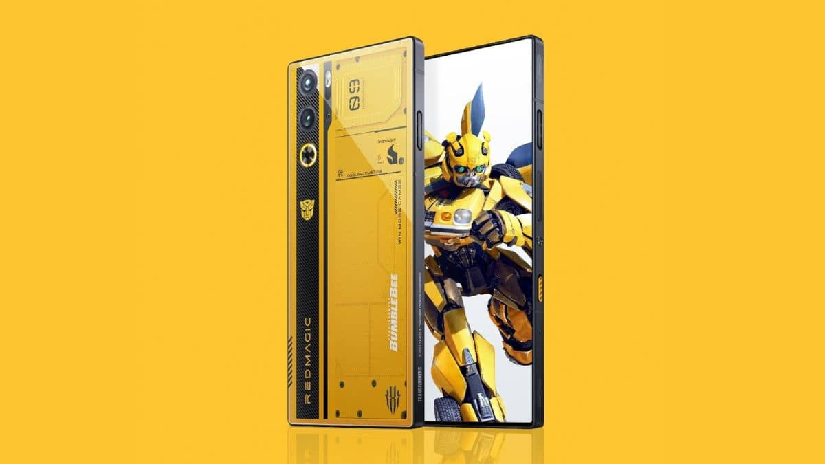 Выпущен жёлтый Red Magic 9 Pro+ Bumblebee Transformers Edition - Rozetked.me