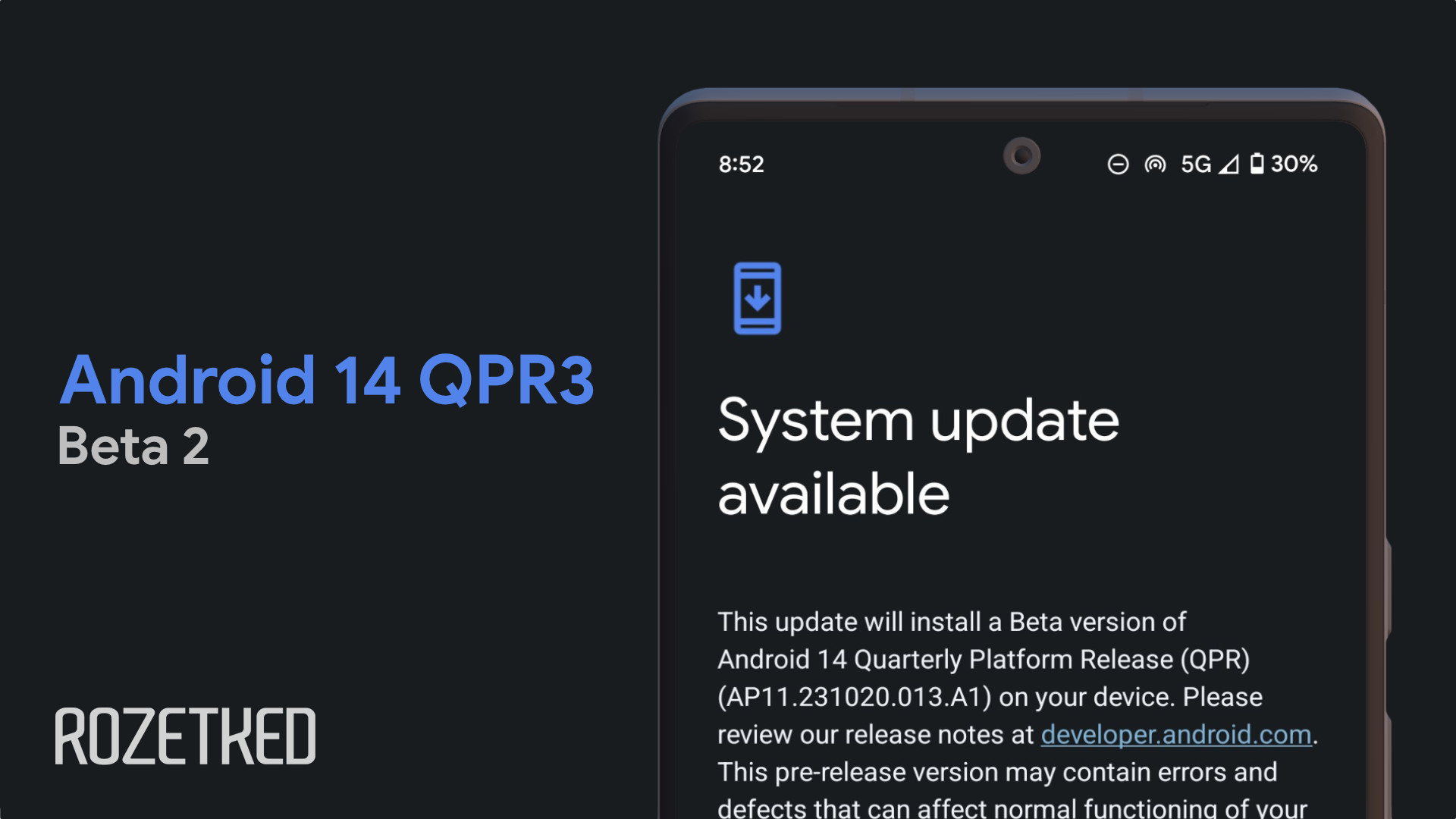 Google выпустила Android 14 QPR3 Beta 2. Что нового? - Rozetked.me