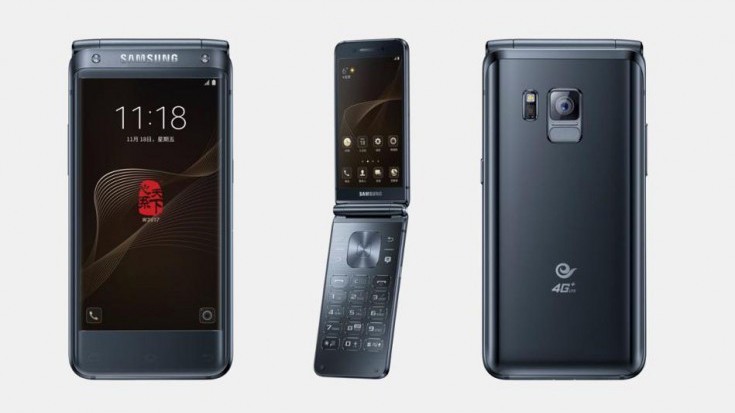 Samsung представила раскладной смартфон W2018