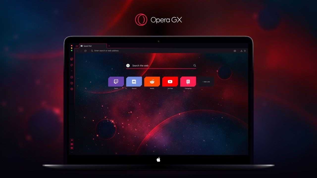Игровой браузер Opera GX стал доступен для macOS