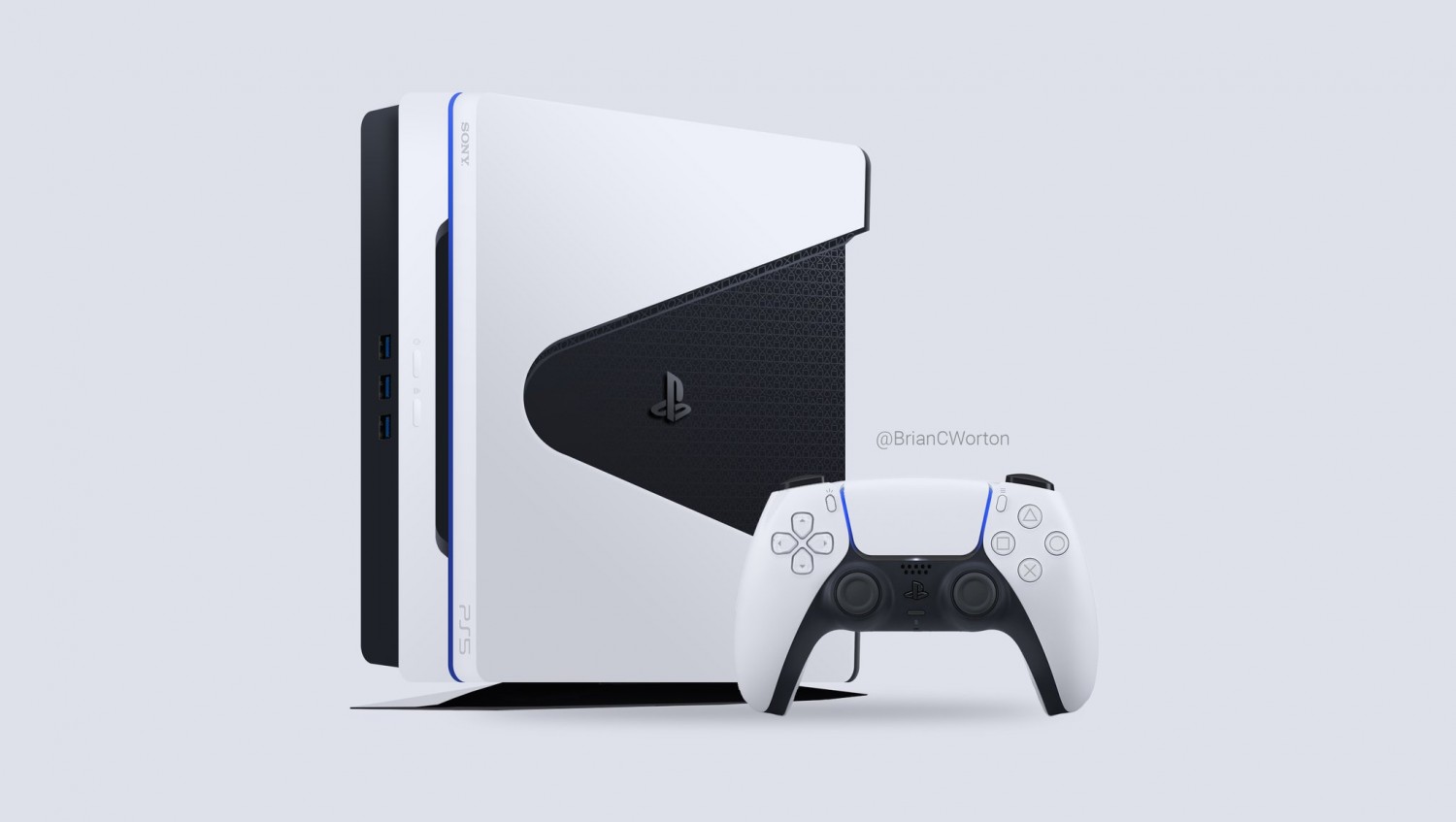 Концептуальный дизайн грядущей PlayStation 5
