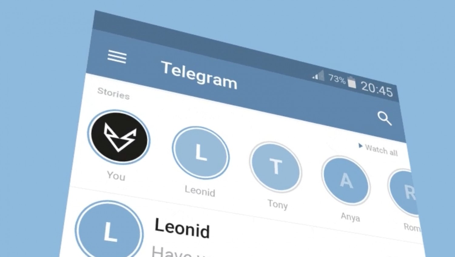 Слух: в Telegram может появиться аналог Stories