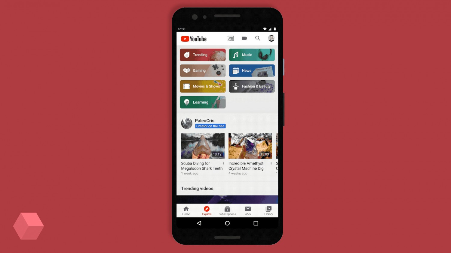 YouTube обновила вкладку «В тренде» в мобильных приложениях