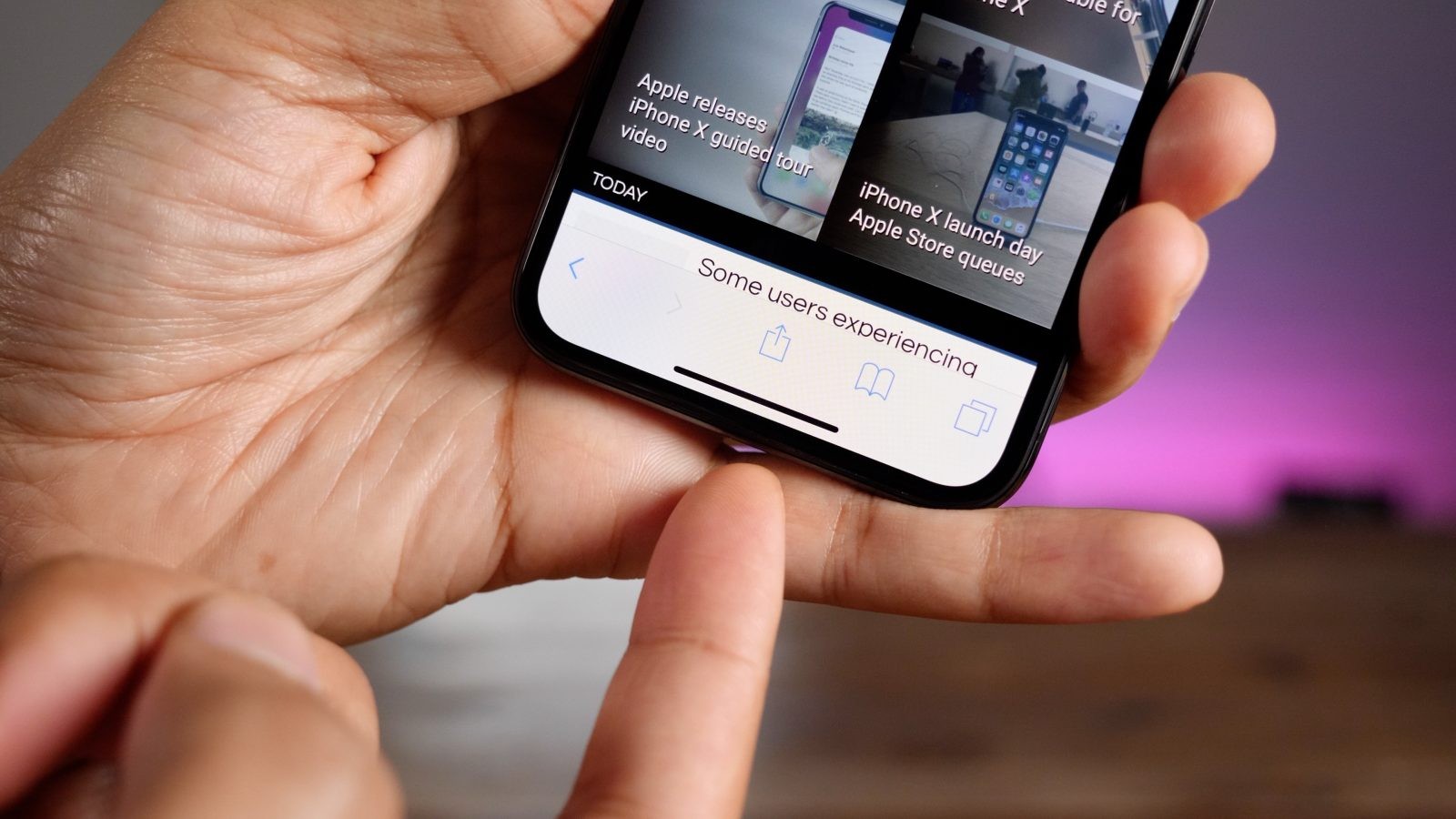 Apple работает над бесконтактным управлением iPhone