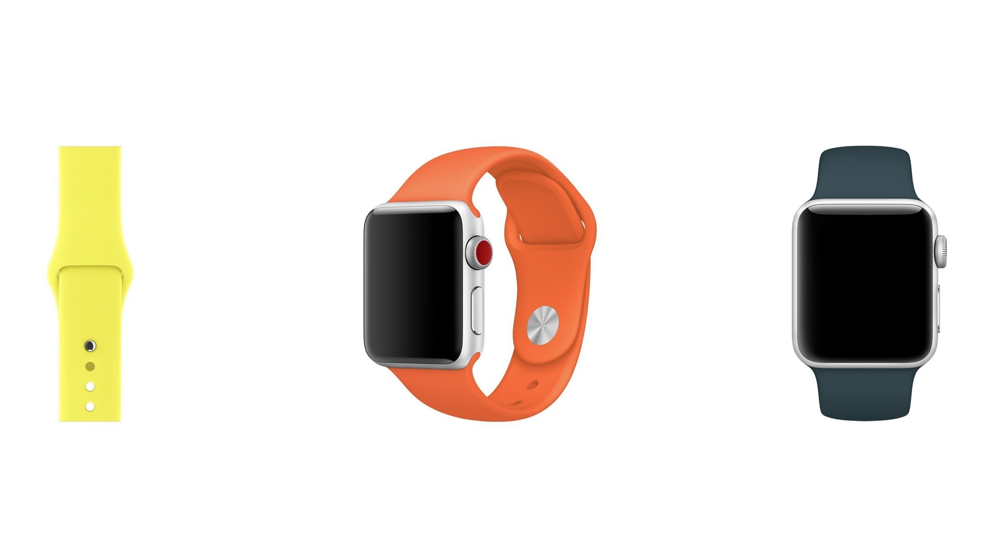 Apple выпустила новые цвета спортивных ремешков для Apple Watch