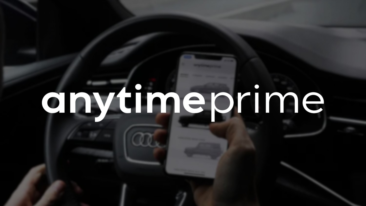 Anytime Prime — премиальный сервис автомобилей по подписке