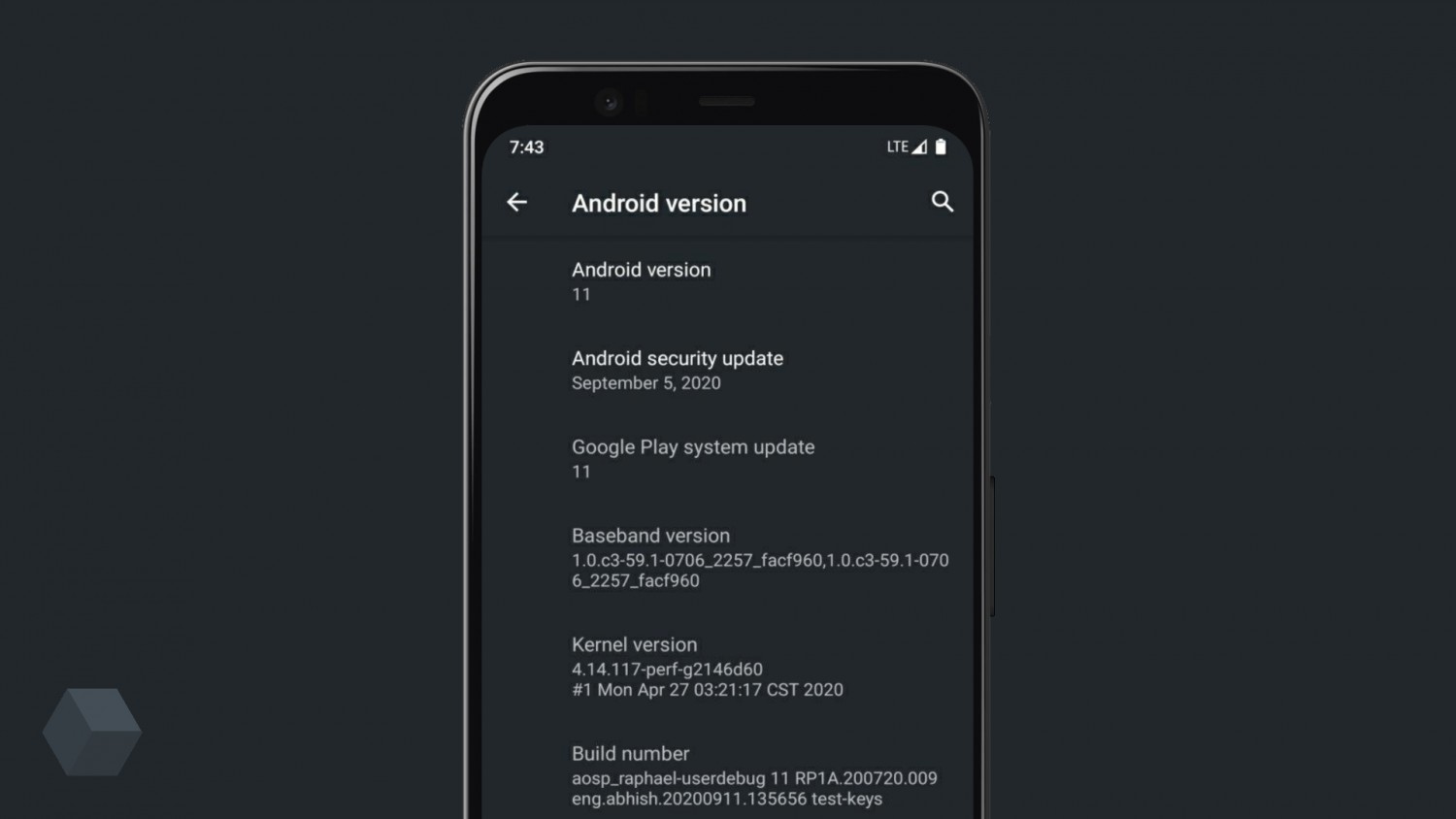Свободный разработчик выпустил первую кастомную прошивку на Android 11