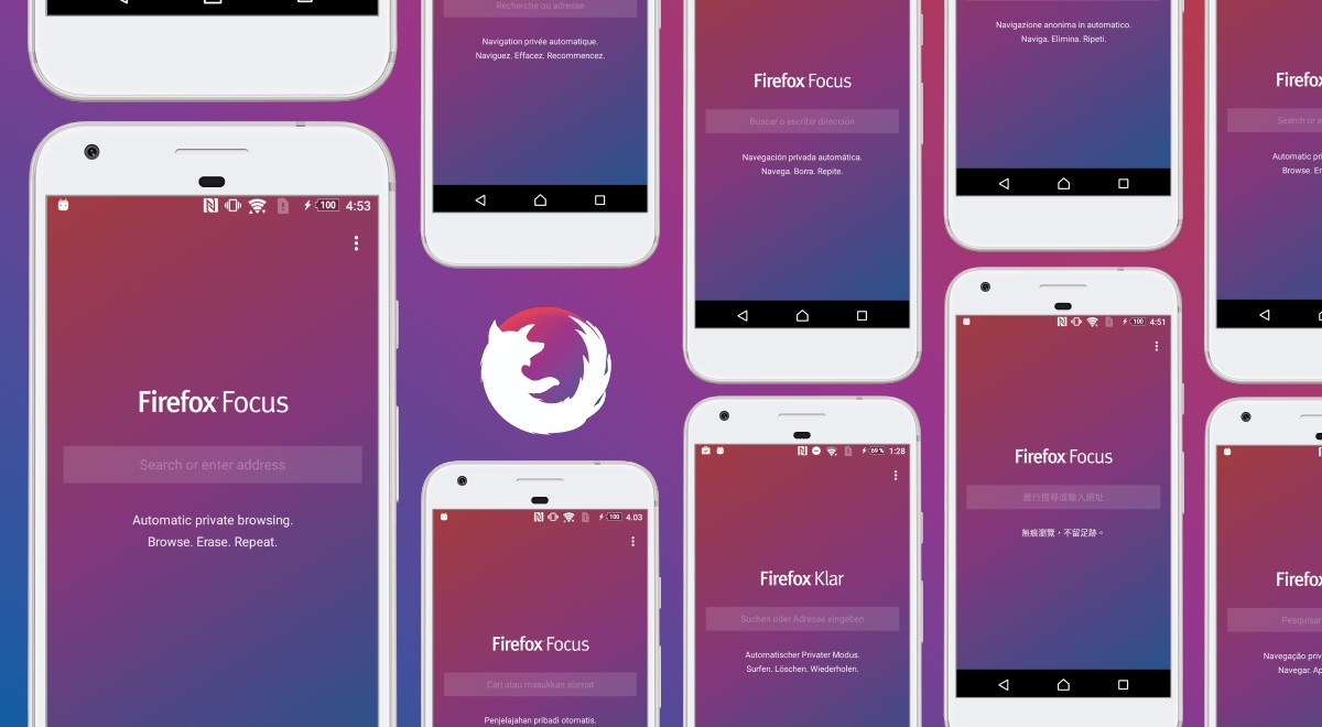 Мобильный браузер Firefox Focus получил обновление