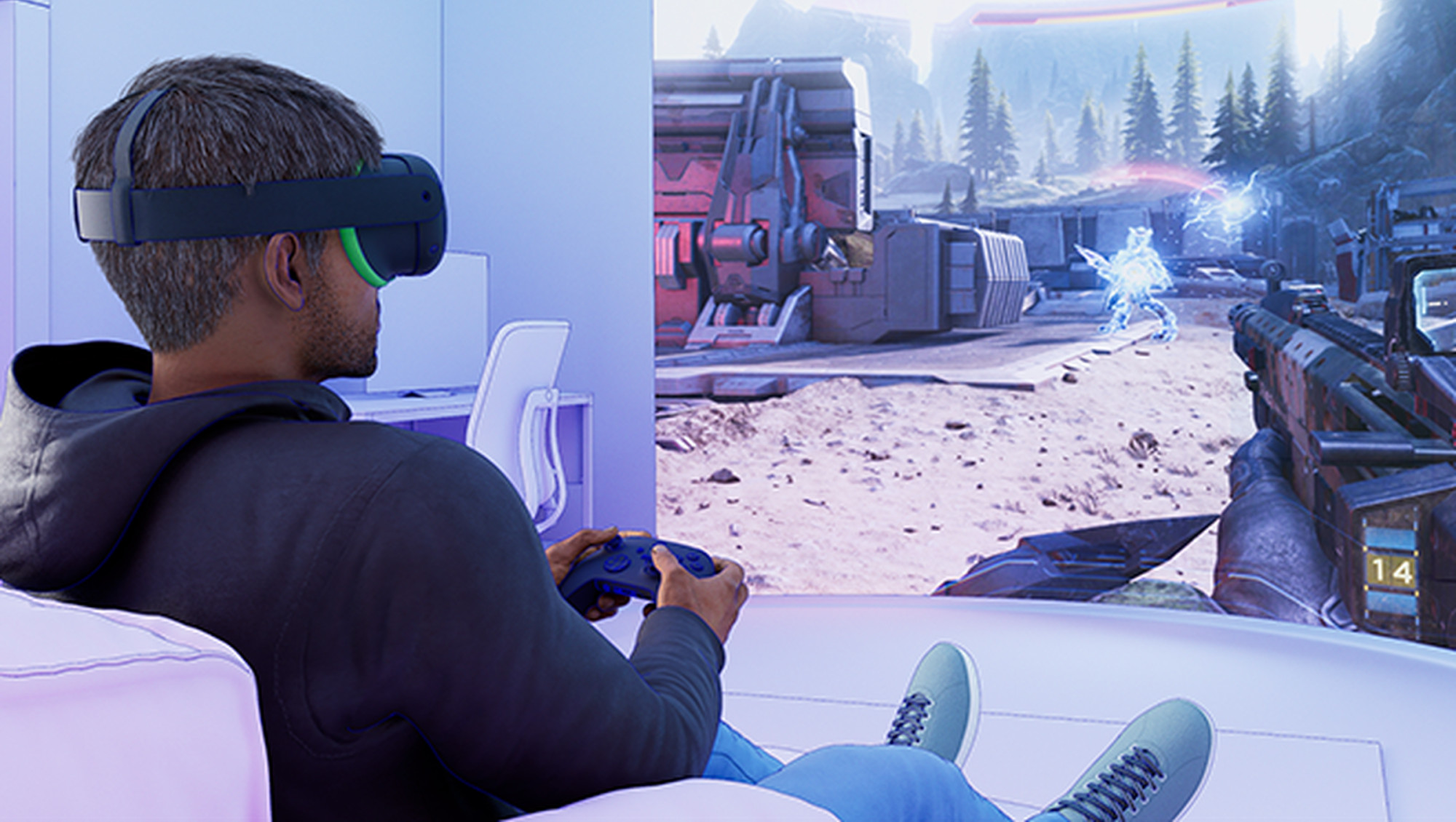 Meta* анонсировала VR-гарнитуру Quest, «вдохновлённую Xbox»
