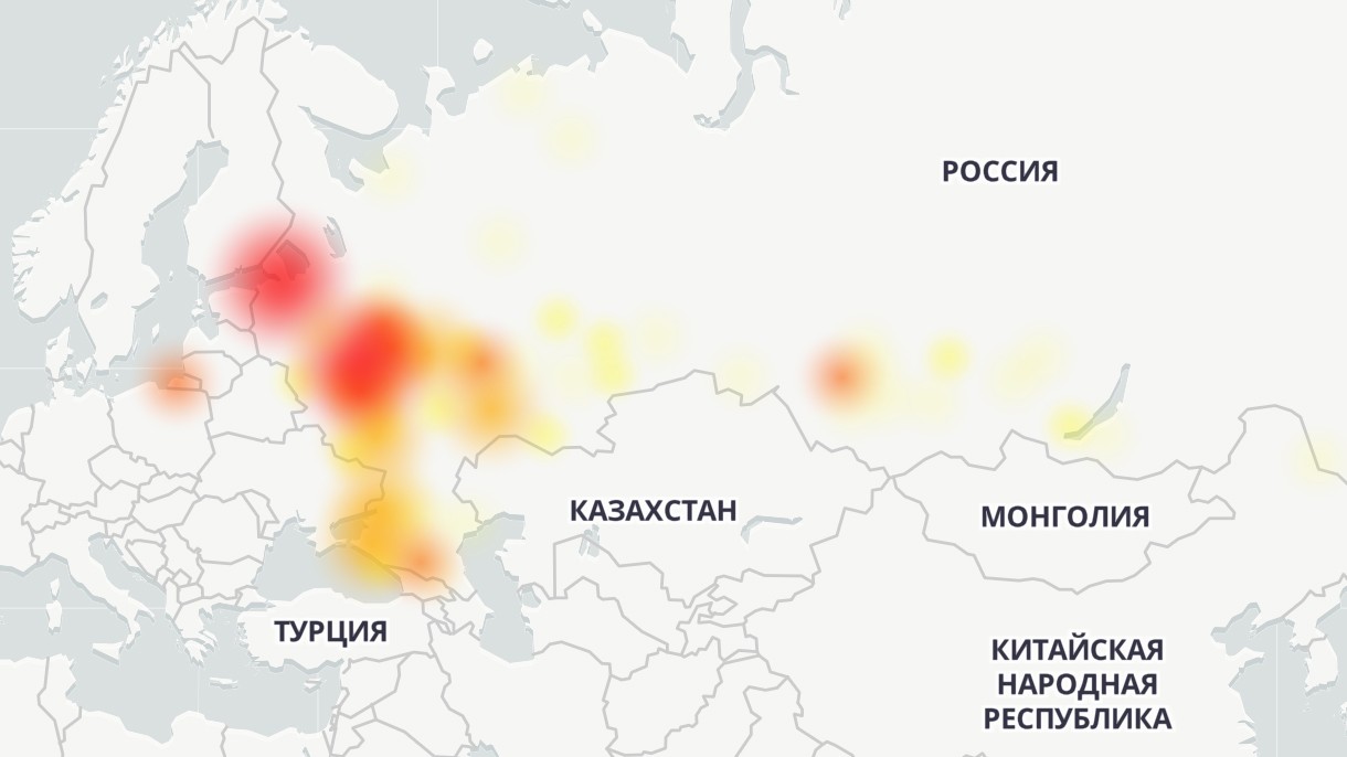 Пользователи жалуются на сбой в работе сервисов «Яндекса»