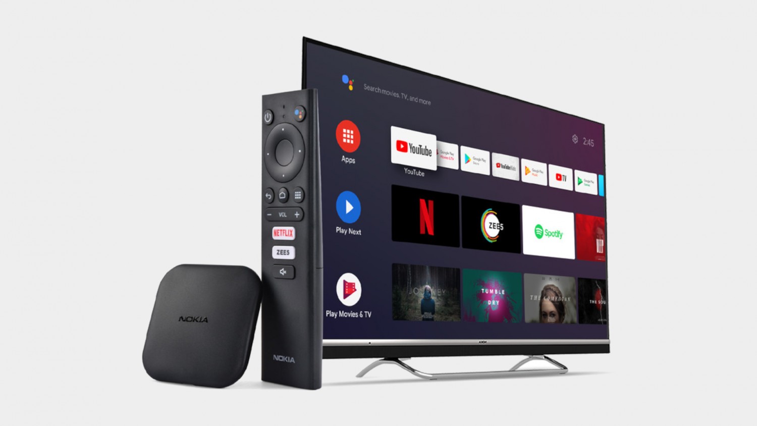 Nokia представила приставкy Media Streamer на Android TV