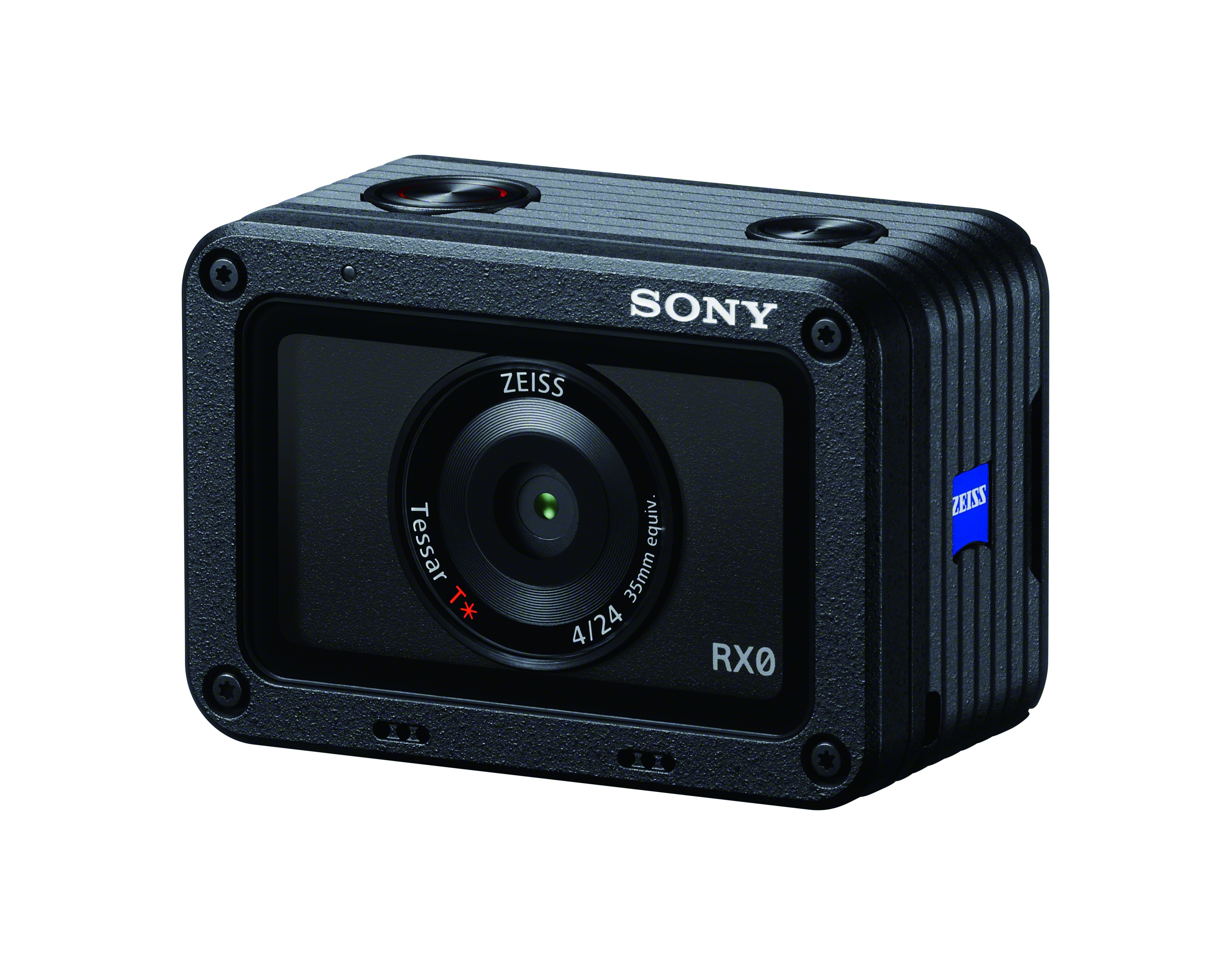 Sony представила ультракомпактную камеру RX0 с оптикой ZEISS и дюймовой матрицей