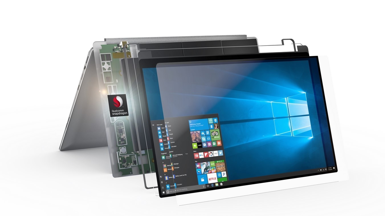 Microsoft и Qualcomm показали первые ноутбуки на архитектуре ARM