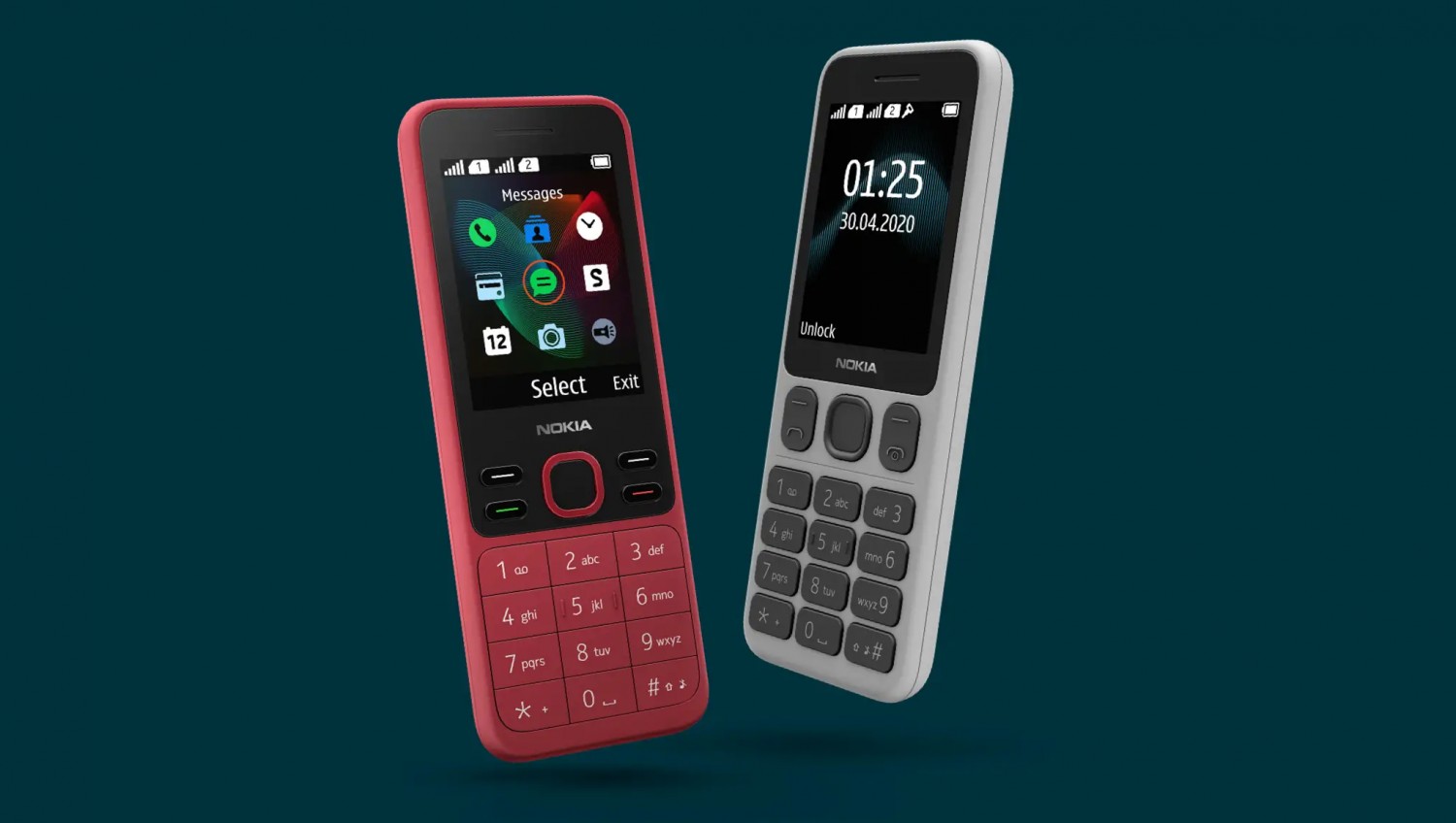 HMD Global представила кнопочные телефоны Nokia 125 и Nokia 150 (2020)
