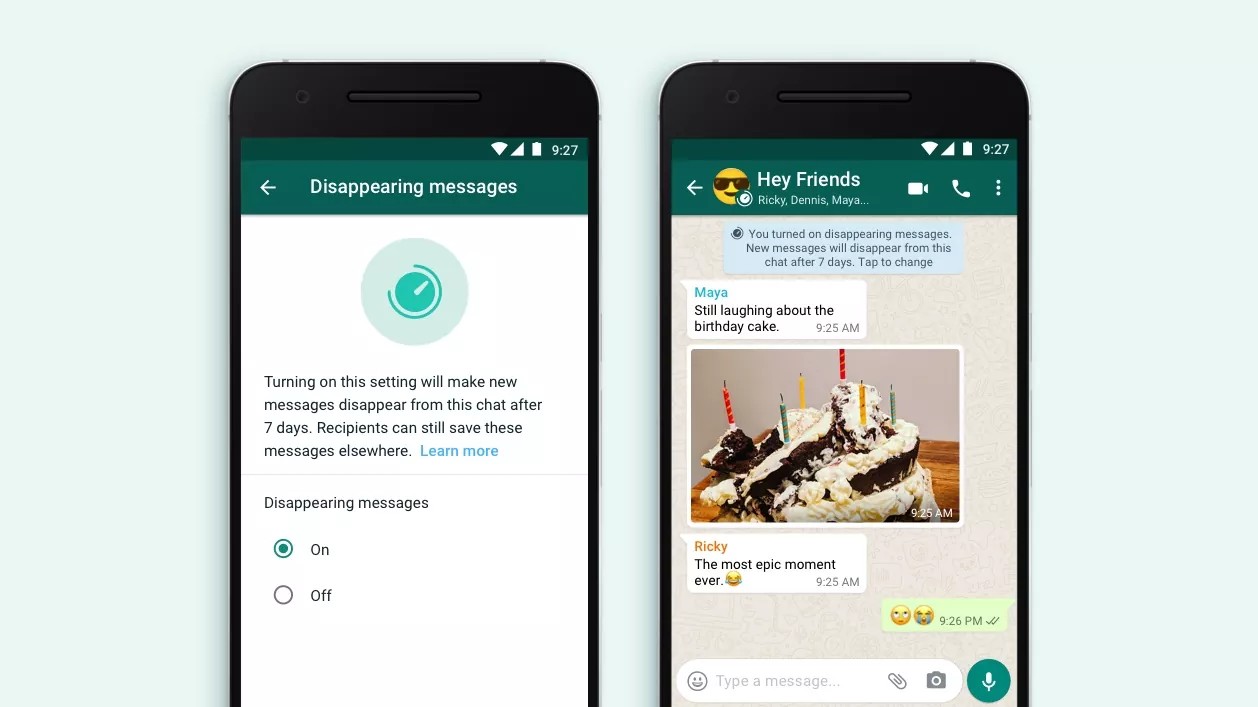 В WhatsApp появится функция автоматического удаления сообщений через семь дней
