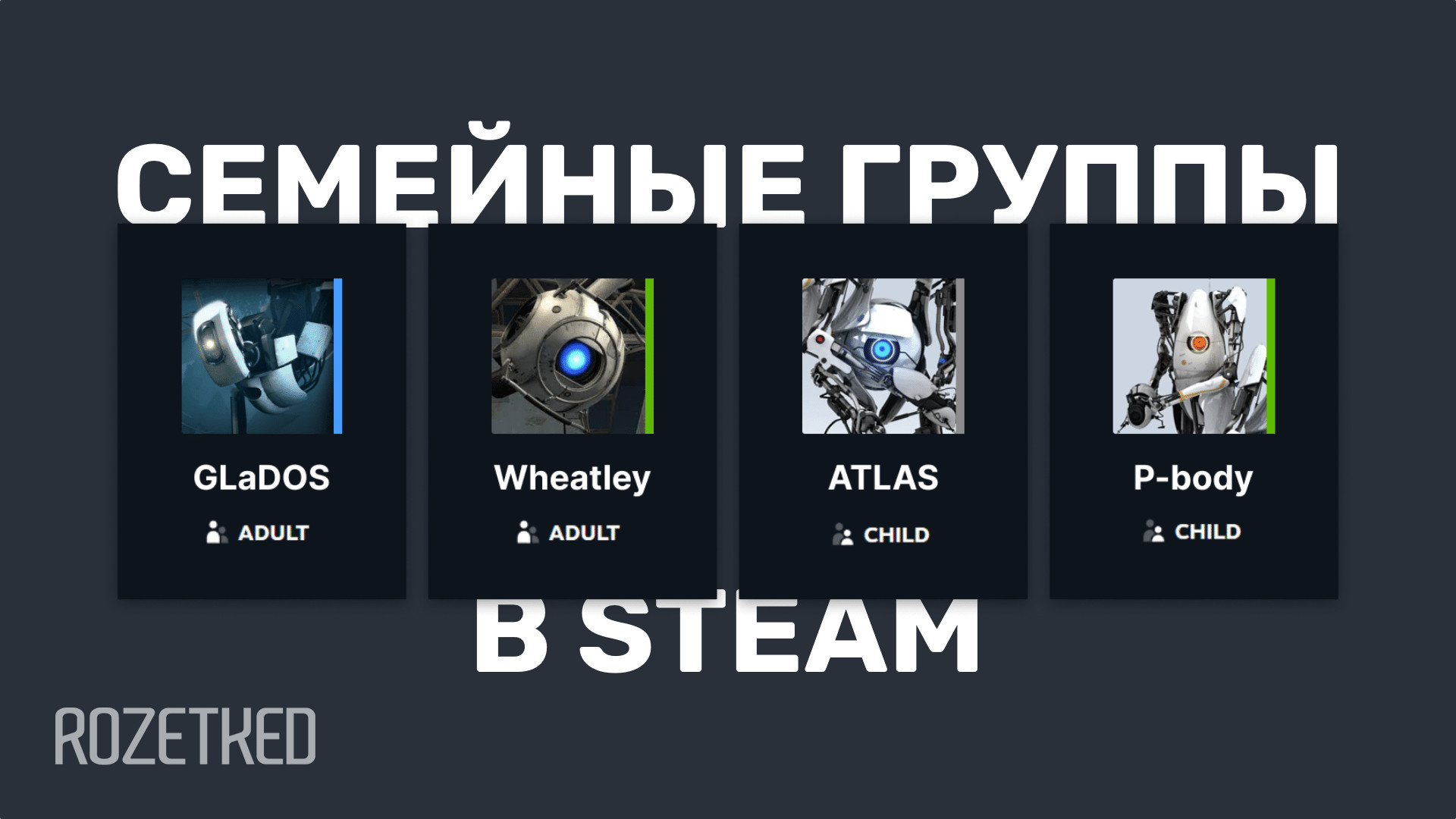 В Steam появятся семейные группы с возможностью делиться библиотекой игр.  Как включить? - Rozetked.me