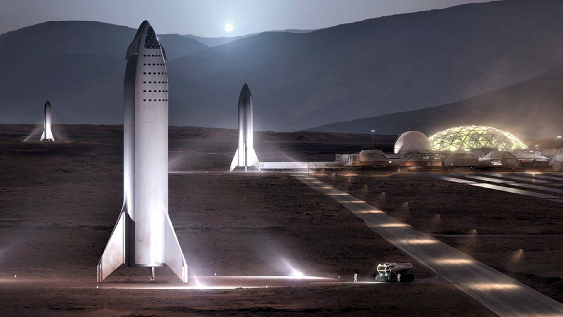 Маск показал фото корабля для межпланетных путешествий Starship