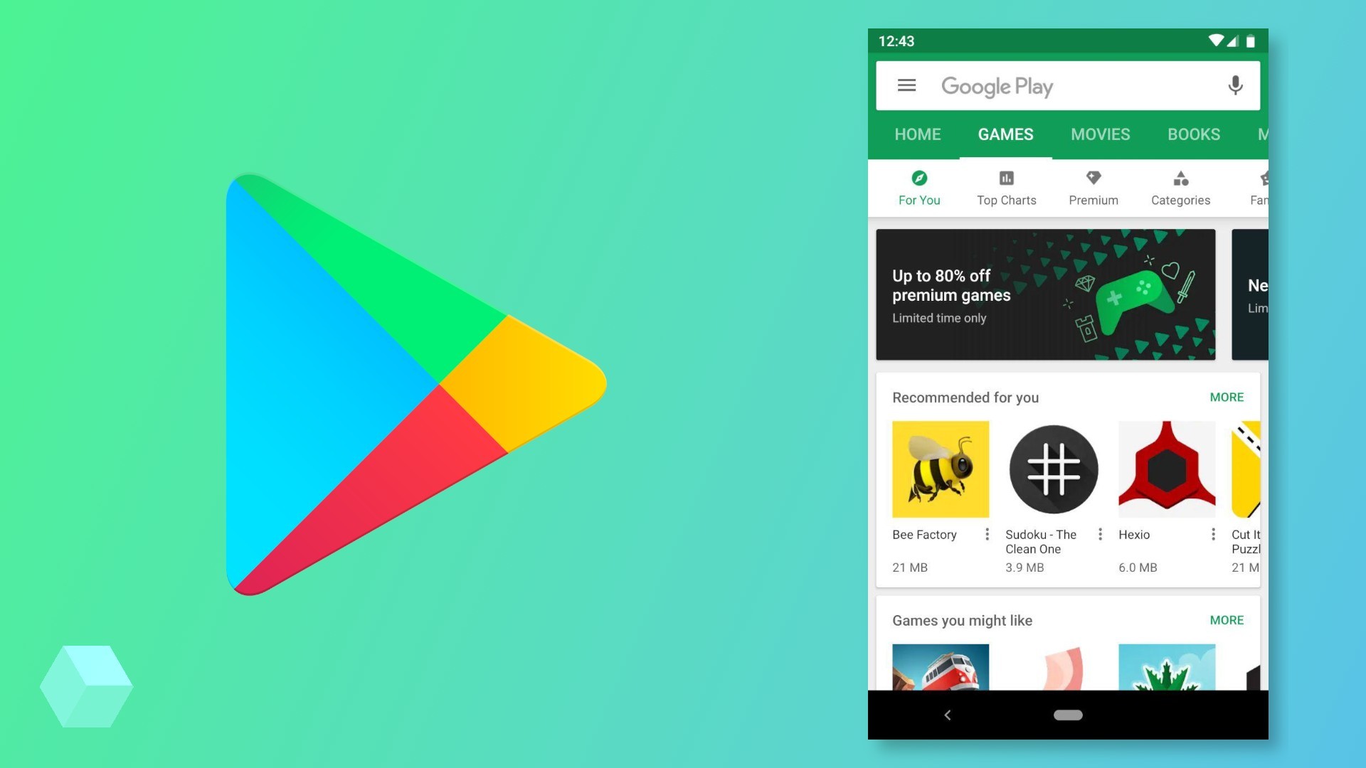 Google Play Маркет снова обновил дизайн